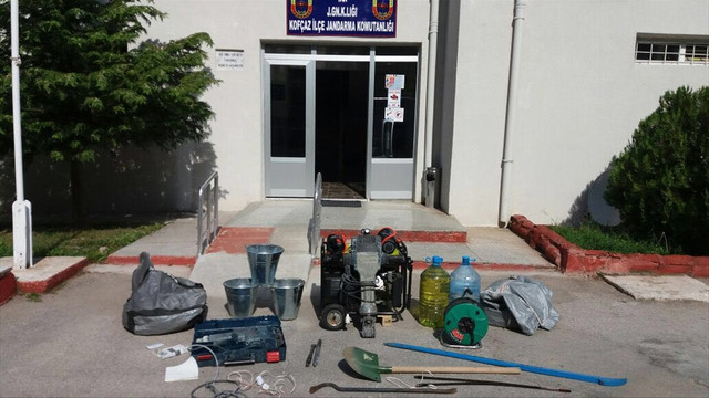 Kırklareli'nde kaçak kazı iddiası