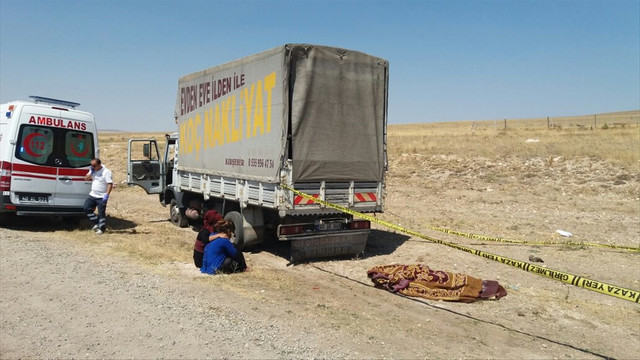 Kırşehirde kamyonetin çarptığı çocuk hayatını kaybetti