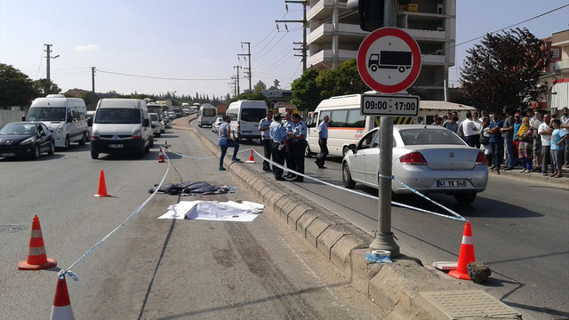 Kocaeli'de kamyonun çarptığı kadın öldü