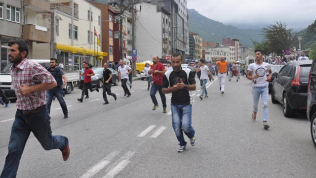 Maçkada çatışma sürüyor! Trabzon-Gümüşhane karayolu ulaşıma kapatıldı