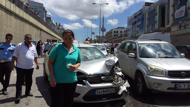Madenler'de trafik kazası: 4 yaralı