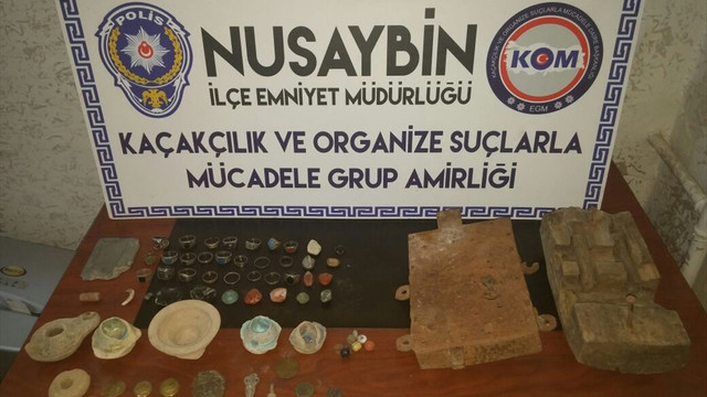 Mardin'de tarihi eser kaçakçılığı