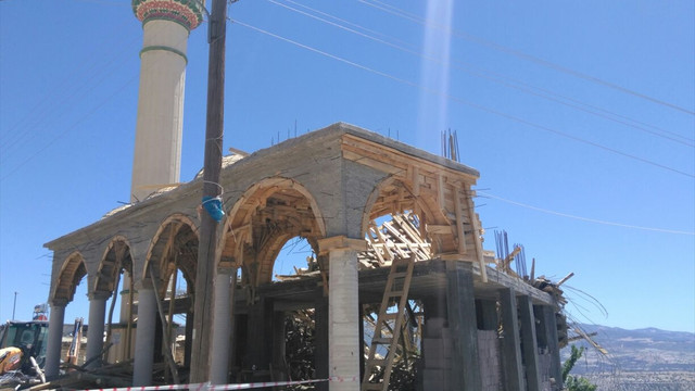 Mersin'de cami inşaatında göçük: 1 ölü, 4 yaralı