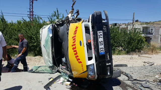 Mersin'de trafik kazası: 5 yaralı