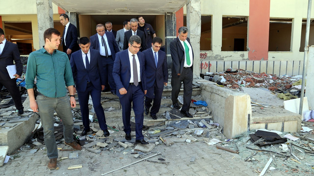 Milli Eğitim Bakan Yardımcısı Erdem Yüksekova'da