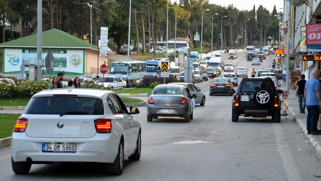 Mutlu Şehir Sinop'a bayramda 63 bin araç girdi