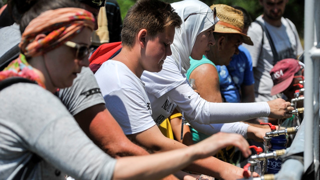 Ölüm Yolunda Barış Yürüyüşü sona erdi