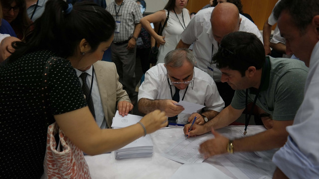 OMÜ Üniversitesi sandık başında
