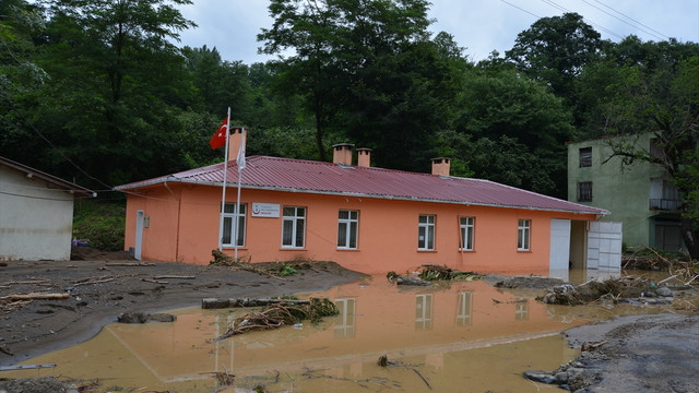 GÜNCELLEME - Ordu'da sel ve heyelan