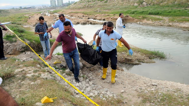 Osmaniye'de çayda erkek cesedi bulundu