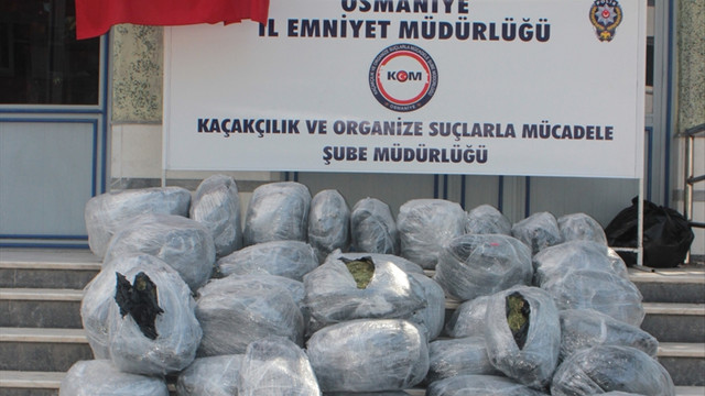 Osmaniye'de uyuşturucu operasyonu