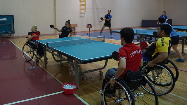 Paralimpik Masa Tenisciler Rio Ya Hazirlaniyor Spor