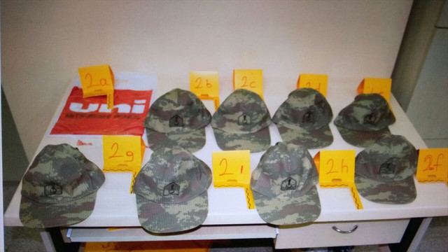 PKK'ya yönelik operasyonda askeri üniforma ele geçirildi
