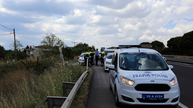 Polisin dur ihtarına uymayan sürücü yakalandı