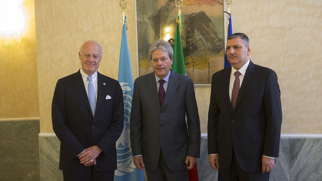 İtalya’da Suriye diplomasisi