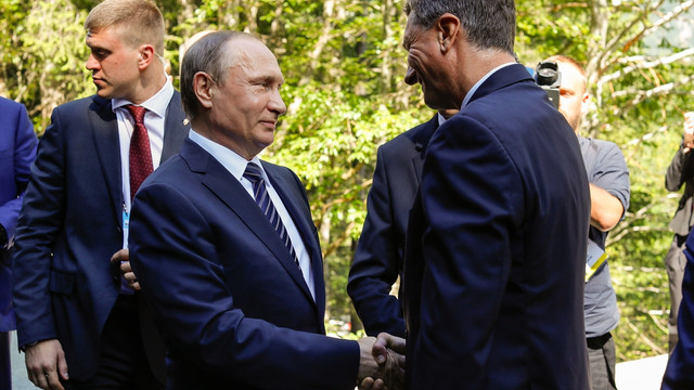 Rusya Devlet Başkanı Putin Slovenya'da