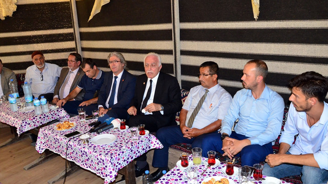 Saadet Partisi Genel Başkanı Kamalak Manisa'da