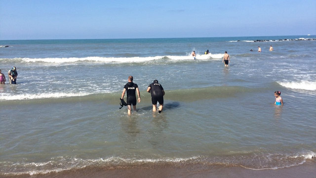 Sakarya'da denize giren gencin kaybolması