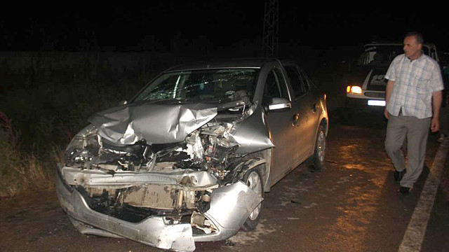 Samsun'da trafik kazası: 1 ölü, 4 yaralı