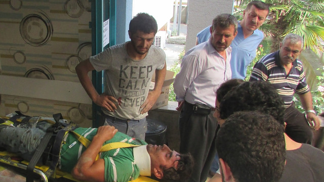 Samsun'da  trafik kazası: 5 yaralı