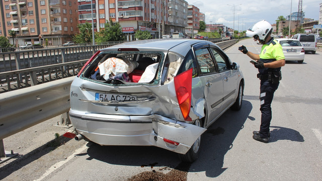 Samsun'da trafik kazası: 4 yaralı