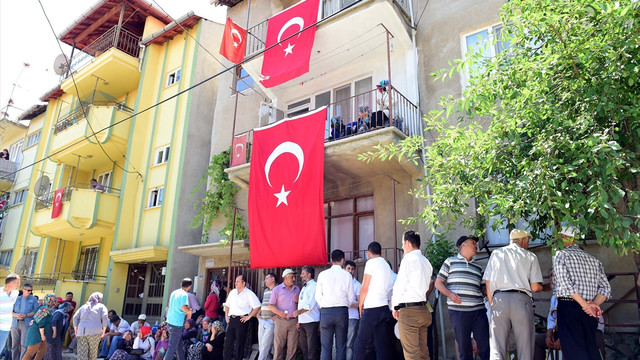 Şehit polisin evinde yas var