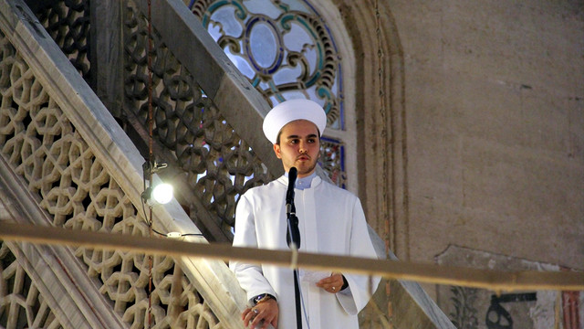 Selimiye Camisi'nde ramazanın son cuması