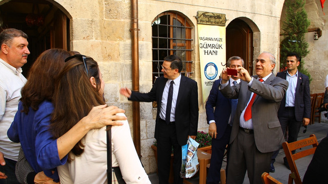 Şimşek ve Gurria Gaziantep'te