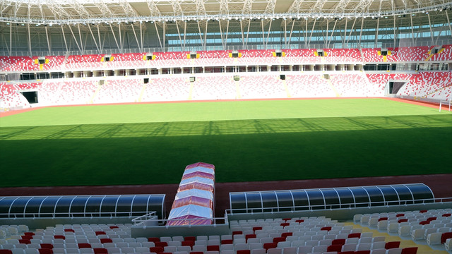 Sivasspor'un yeni stadı sezona hazırlanıyor