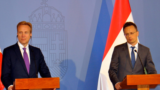 Szijjarto-Brende ortak basın toplantısı