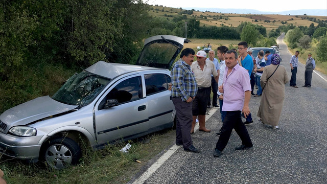Kastamonu'da iki otomobil çarpıştı: 1 ölü, 2 yaralı