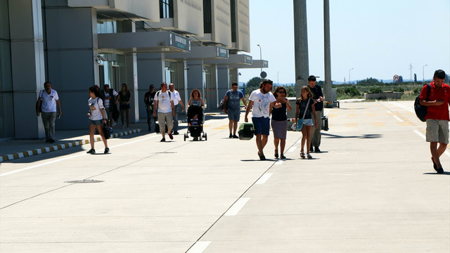 Tatilciler dönüş yolunda