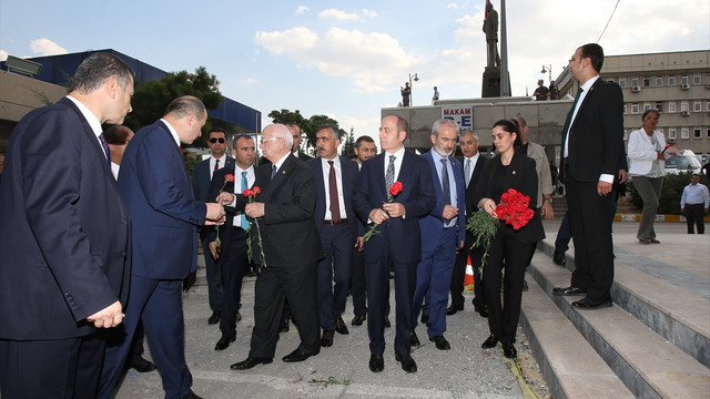 TBMM Başkanlık Divanı üyelerinden Ankara Emniyetine ziyaret
