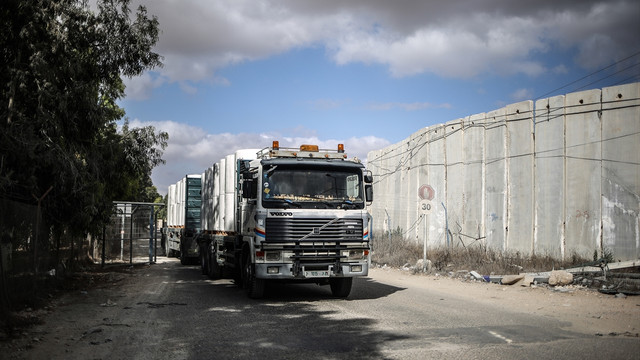 Türkiye'den Gazze'ye gönderilen insani yardım