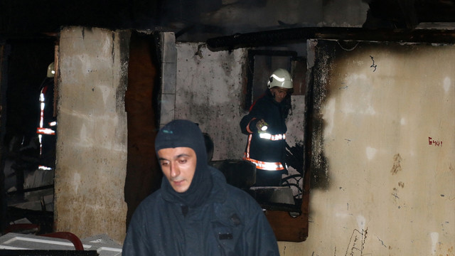 Ümraniye'de yangın