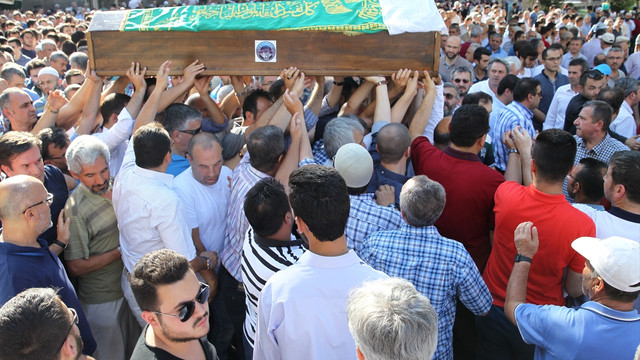 Umrede kazada ölen kişi, Kayseri'de toprağa verildi