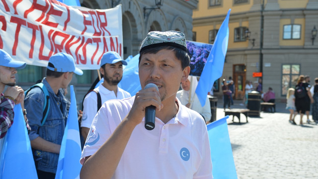 Urumçi olayları, İsveç'te protesto edildi