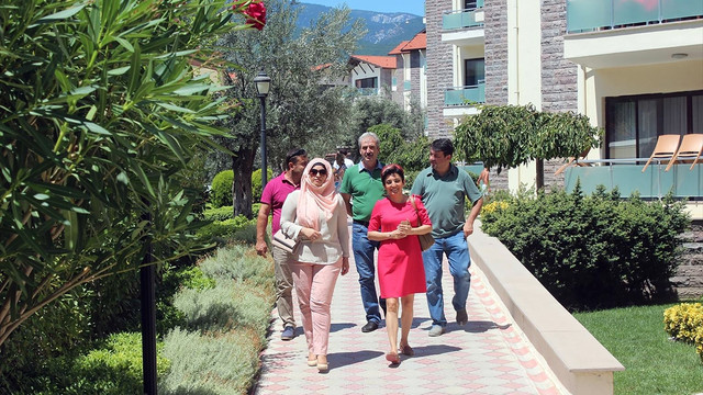 Yabancılar Edremit'in sağlık turizmini inceledi