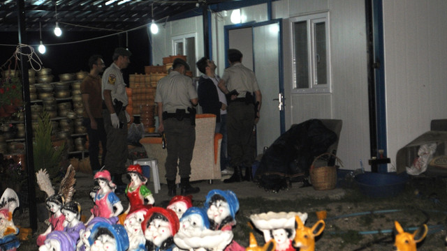 Yangın çıkarılan zeytinlikte erkek cesedi bulundu