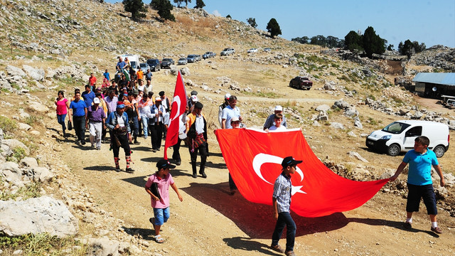 Yörük şenliğinde renkli görüntüler