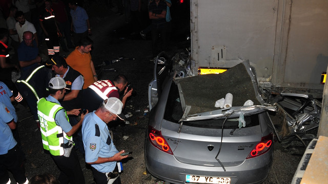 Zonguldak'ta trafik kazası: 1 ölü, 1yaralı