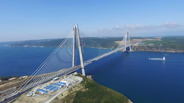 Rekor süreyle bitirilen Yavuz Sultan Selim Köprüsü 26 Ağustosta açılacak