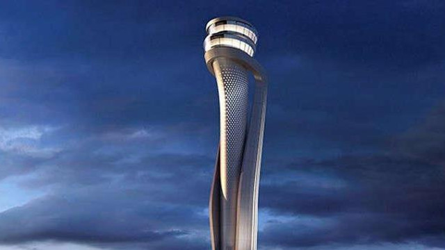 3. Havalimanının uçuş kontrol kulesine Uluslararası Mimarlık Ödülü