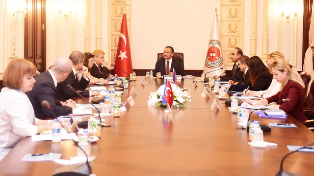 Adalet Bakanı Bozdağ'ın kabulü