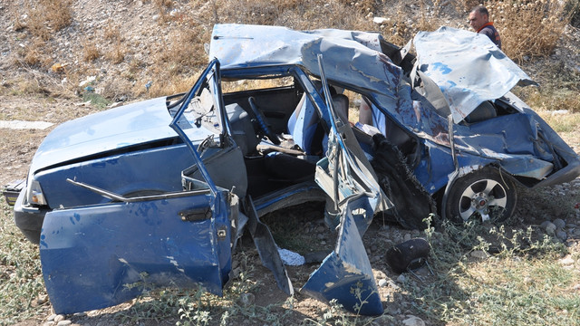 Adıyaman'da trafik kazası: 1 ölü, 2 yaralı