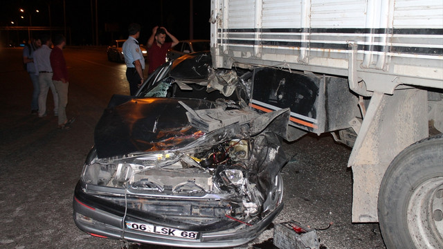 Adıyaman'da trafik kazası: 1 yaralı