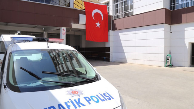 Adıyaman'da zırhlı aracın devrilmesi