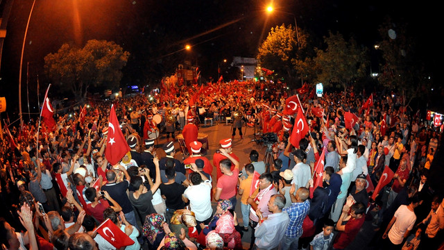 Afyonkarahisar'da Demokrasi ve Şehitler Mitingi