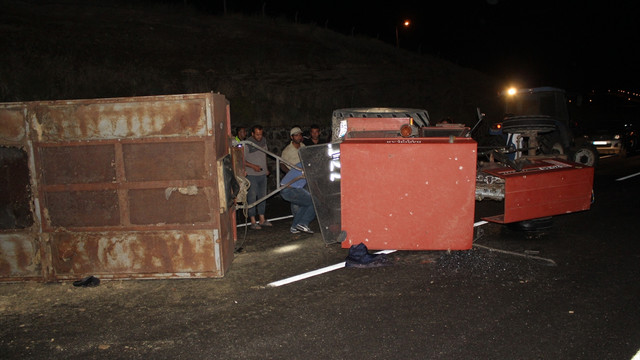 Ağrı'da trafik kazası: 6 yaralı