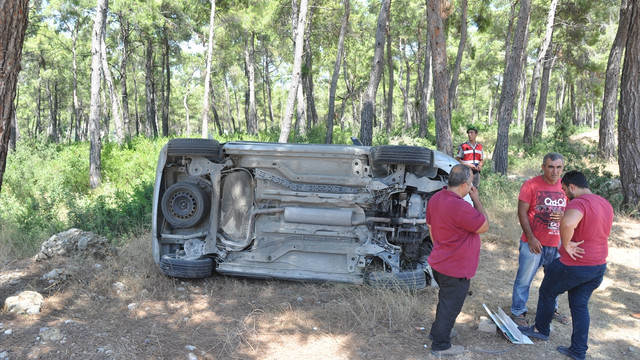 Antalya'da trafik kazası: 5 yaralı